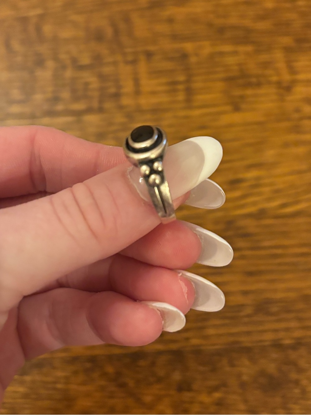 BLACK ONYX RING JAMES AVERY - Picture 3 of 4